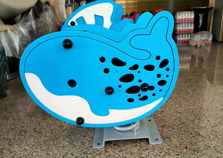 High Quality Outdoor Playground Equipment - PE Board Material Kids Spring Horse
