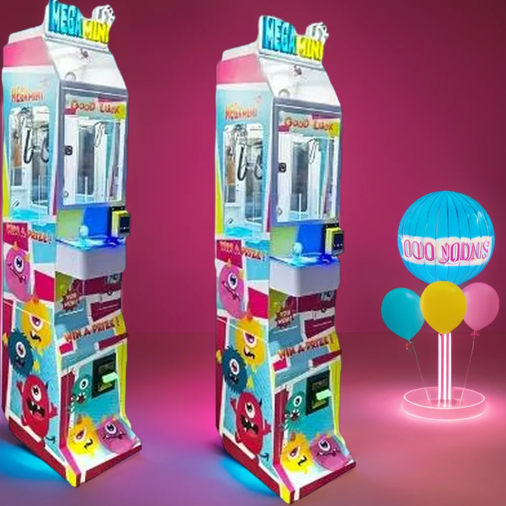Doll Machine Doll Claw Crane Machines Plush Toy Mini Claw Machine with Bill Acceptor ...