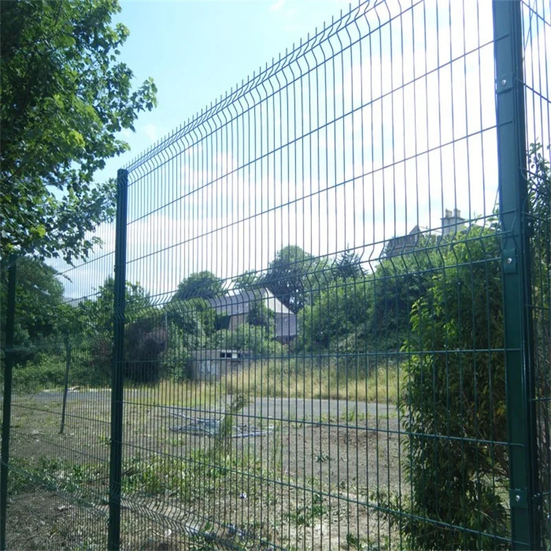 Customized 3D Metal Wire Fence Panel Home Garden V Folds Welded Wire Mesh Fence