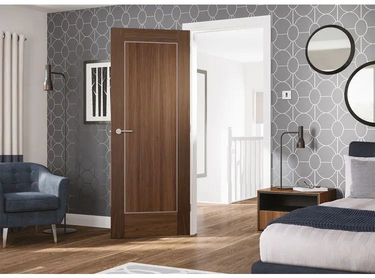 Puertas Interiores De Madera Insonorizadas,Diseño Moderno,Para