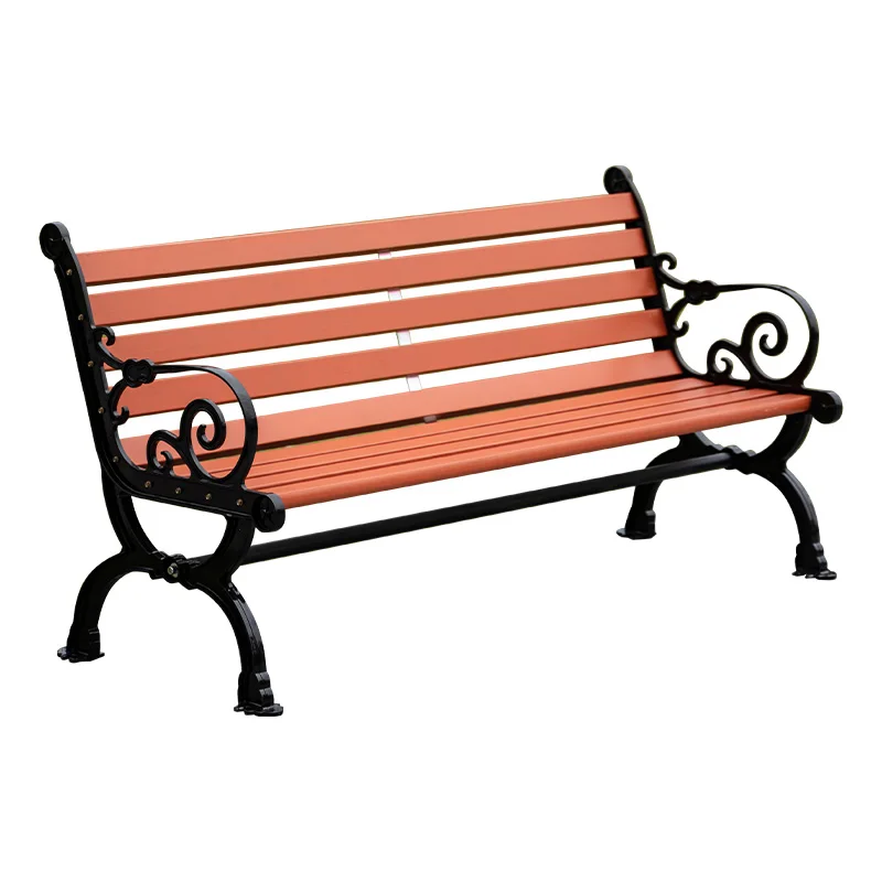 Popular Design Outdoor Street Public Park Wooden Bench Chair by made of Plastic Wood