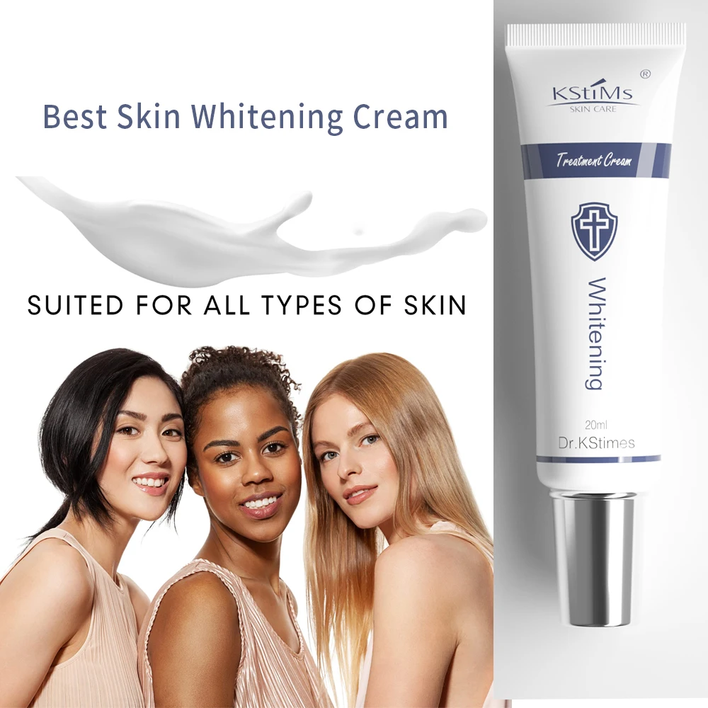 Indian Black Fast 5 Days Whitening Skin Bleaching Cream for Dark