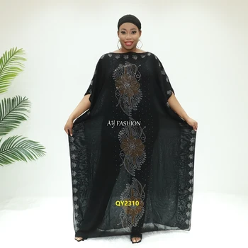 Elegant abaya abaya organza  AY Fashion QY2310 Abidjan kaftan Muslimah dress