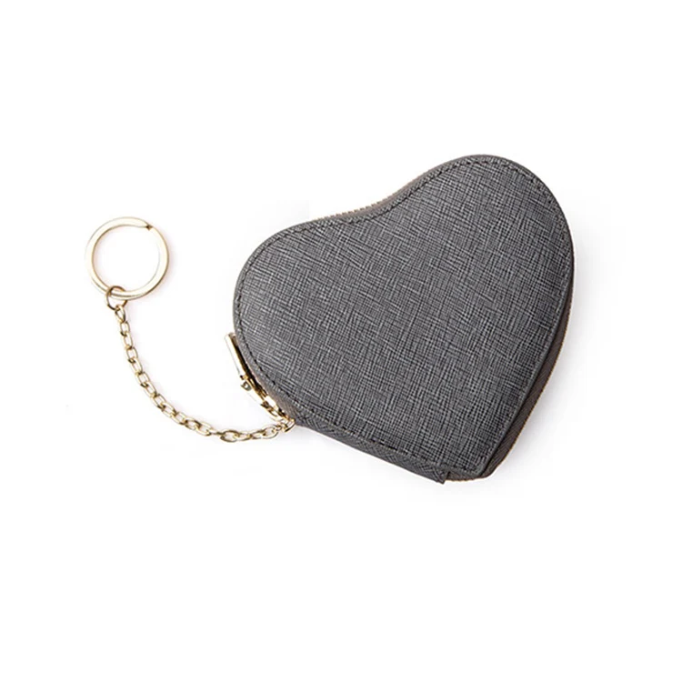Source 2021 Coin Purse Leather Heart Coin Purse Custom Womens Kids Wallets  Heart Shaped Coin Purse Pouch on m.