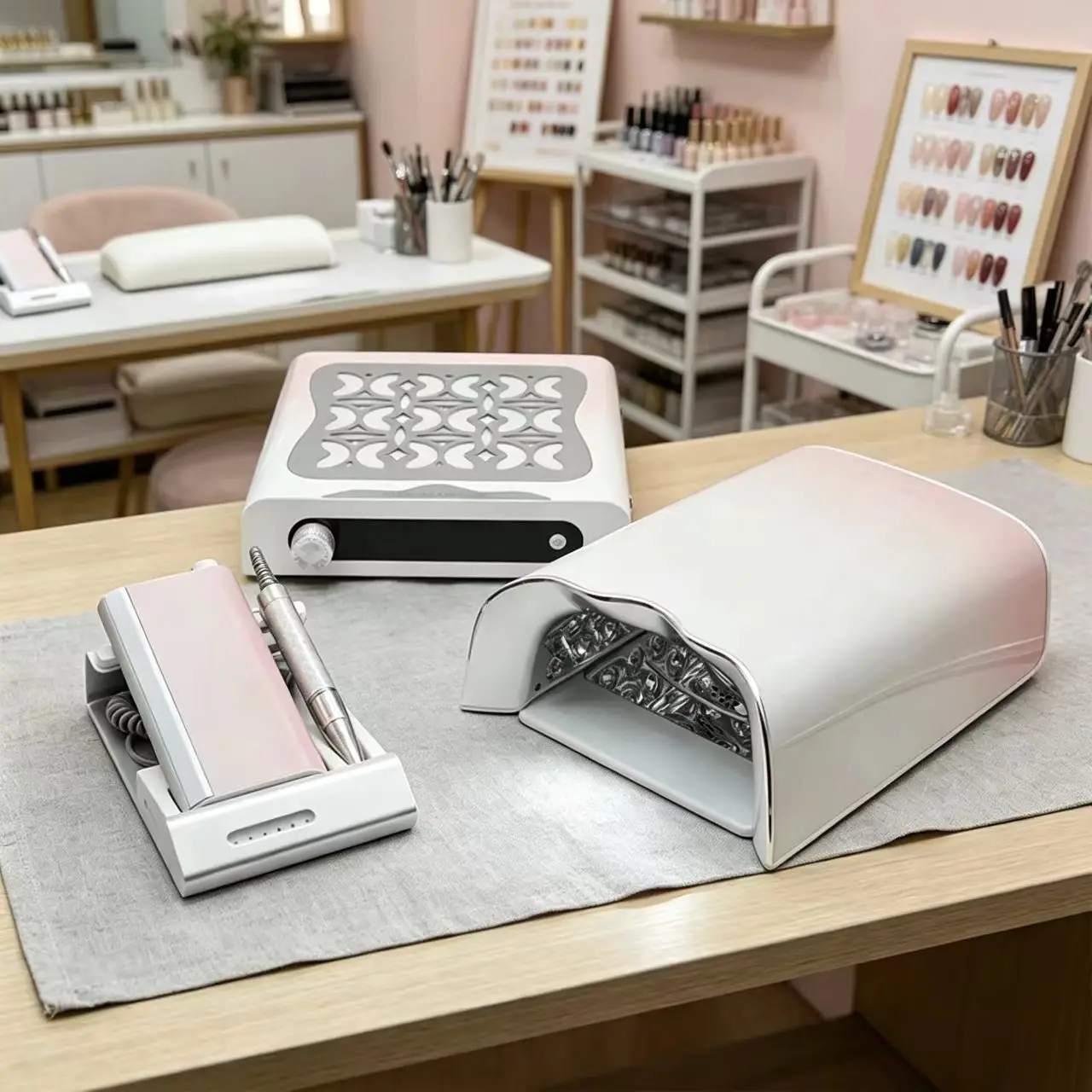 Support OEM 60w Brushless Nail Drill Machine Rechargeable Electric Nailfile Professional 35000rpm Electric Nail Drill for Salon