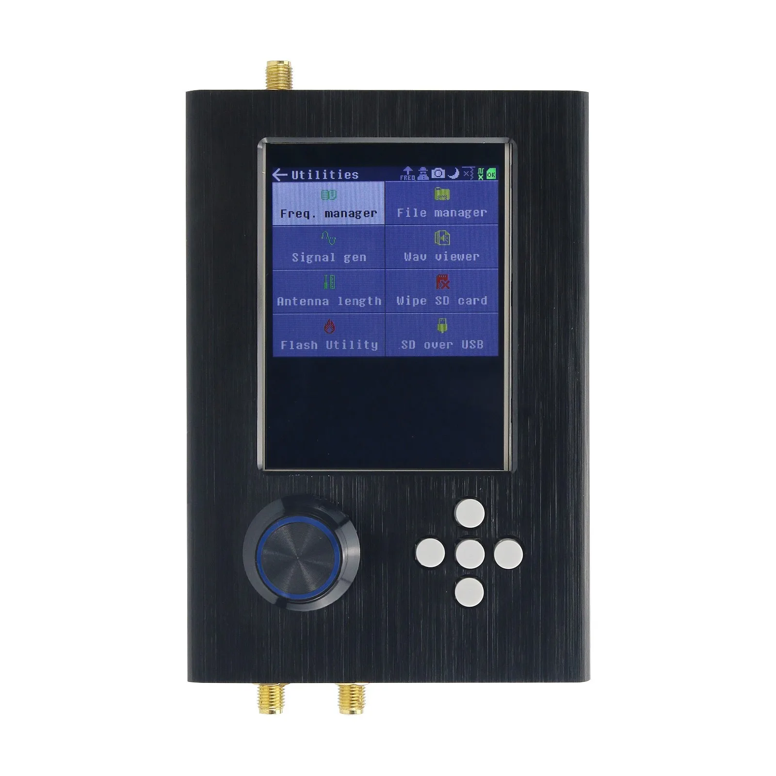 SDR Radio - Hackrf One R9 V2.0.0 with Portapack H2 & Antennas