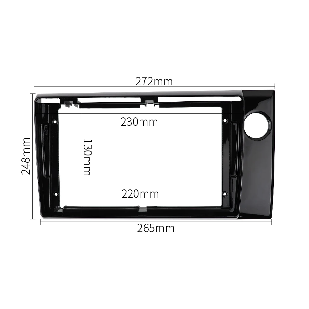 9 INCH Radio Fascia for HONDA BRV 2017 Stereo GPS DVD Player Install Panel Surround Trim Face Plate Android Frame Bezel Dash Kit