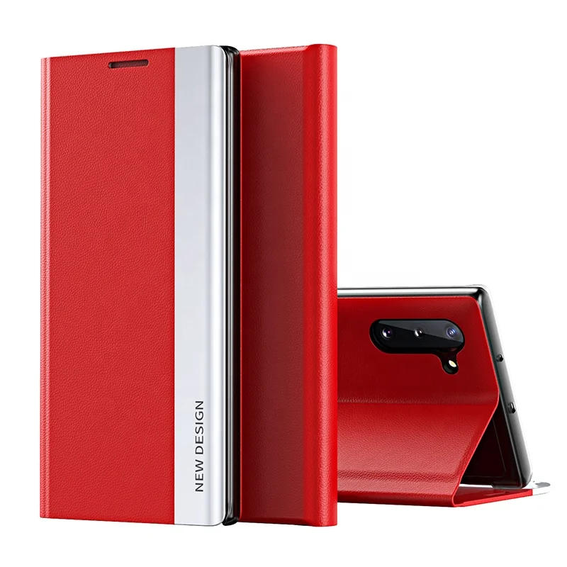 Smart View PU Leather Flip Cover Case Window Book Cover for Samsung Galaxy Note 8 9 20 10 Pro S10 S21 Ultra S20Plus S21 A22 5G