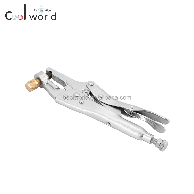 High Quality Steel Refrigerant Recovery Pliers With 1/4sae Connector