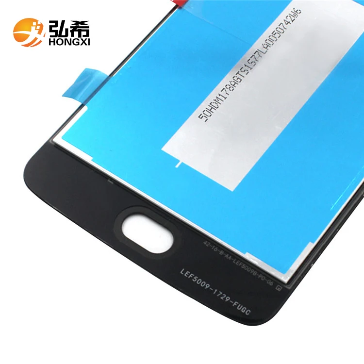 Quality Assurance Cell Phone Touch Screen Phone Repair Parts For Motorola E4 XT1765 LCD Display Complete