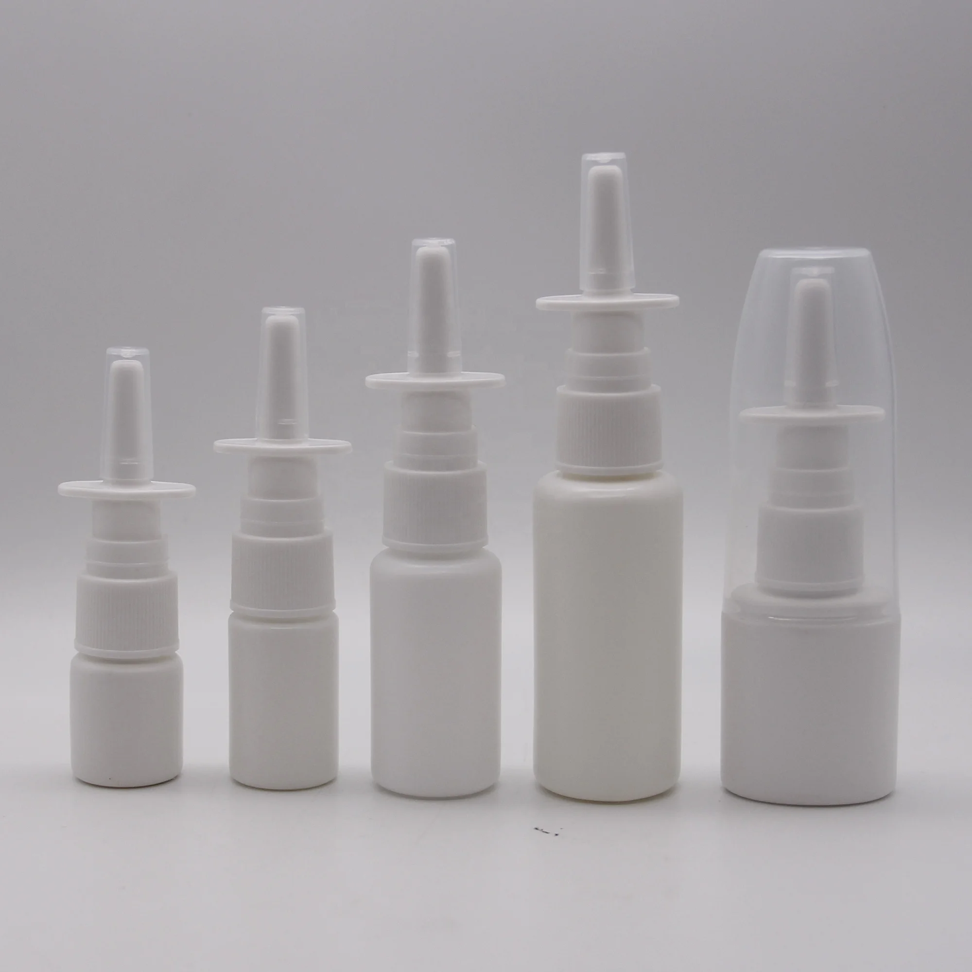 RTS 10ml 1/3 OZ Blue Glass Material Empty Nasal Spray Bottles in Stock