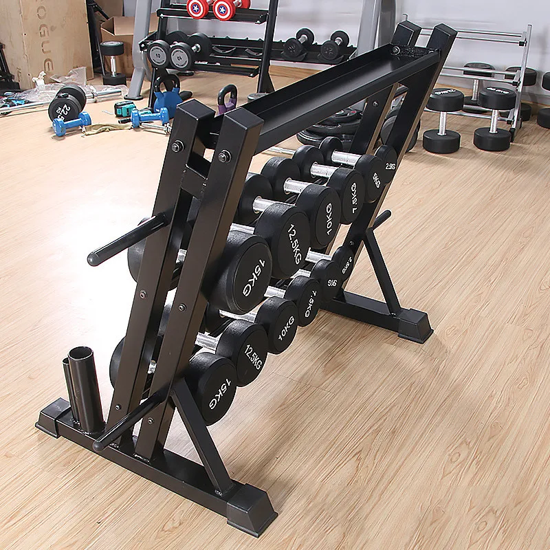 Home Gym Multi Dumbbell Rack Storage Weight Plate Storage Barbell