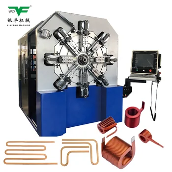 Customized Flat Coil Inductor Winding Machine.Enameled Copper Wire Inductor Winding Machine.Enameled Copper Wire Forming Machine