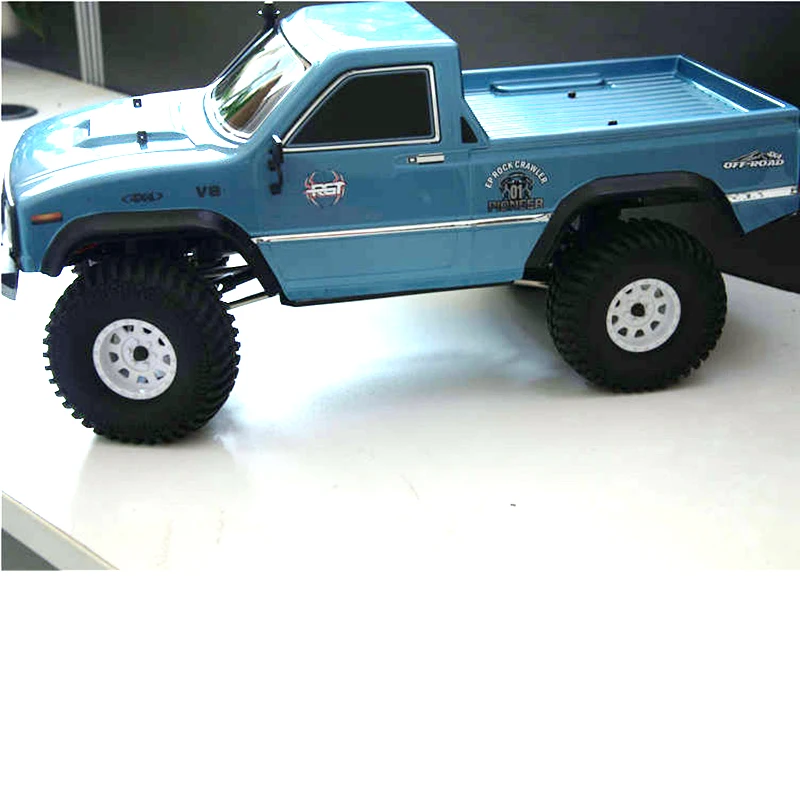 RGT 1/10スケール オフロードRCカー 青 Wltoys 104010 RTR 1/10 2.4G 4WD RCカー ロッククローラー オフ