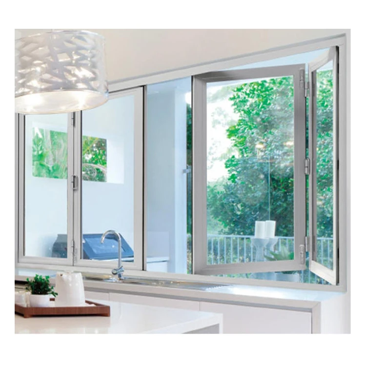Hihaus Neue Villen Veranda Balkon Ausklappbare Aluminium-faltfenster