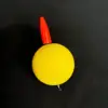 Boule jaune / feu rouge