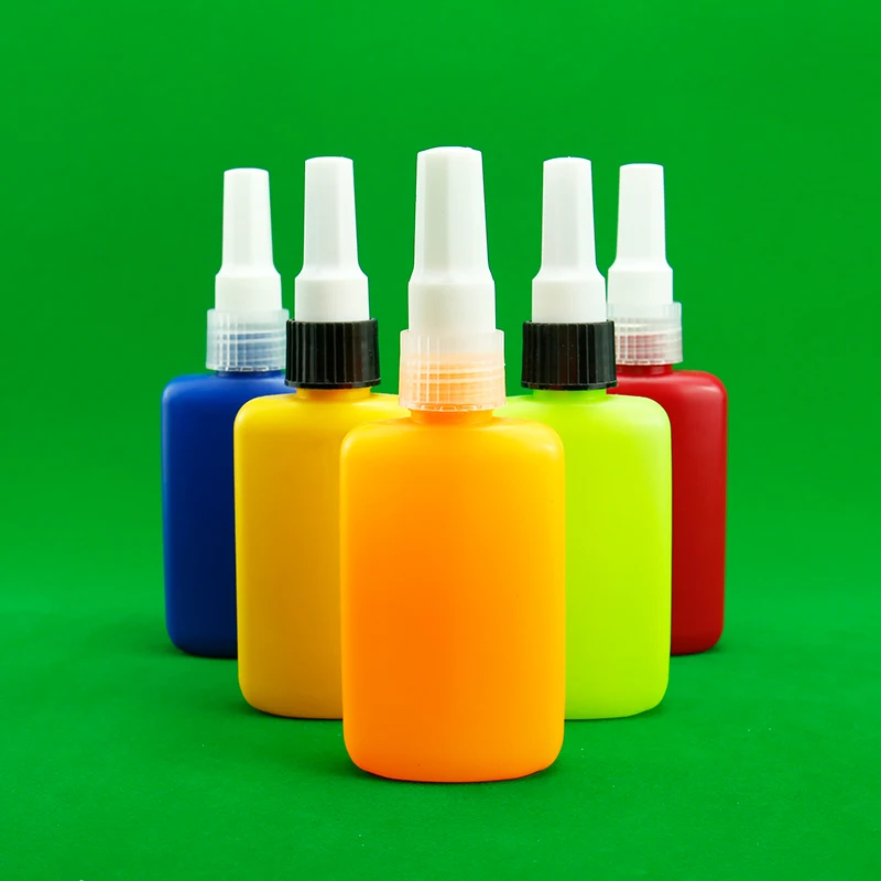 product 25ml 50ml 250ml ldpe anaerobic uv glue bottle with screw cap dropper plastic bottles for chemical packaging-28