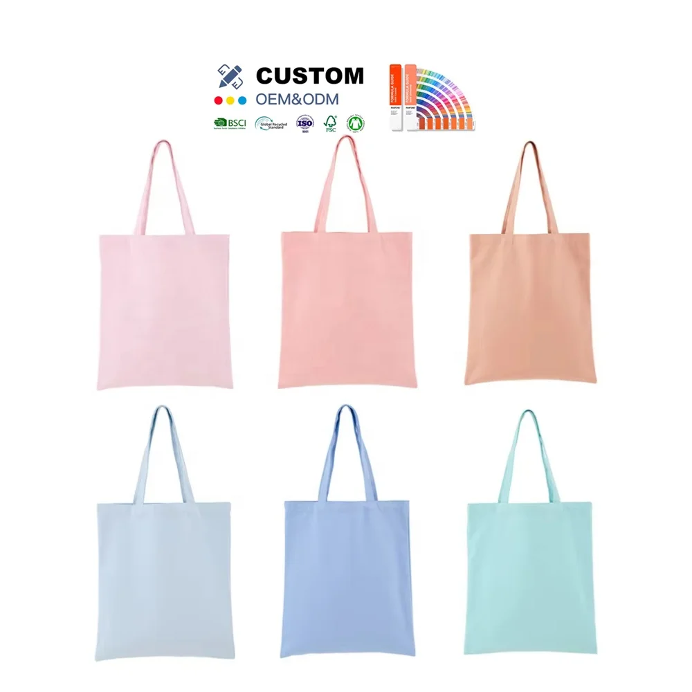 Women's Large Tote Shoulder Bag Striped Pattern Custom  Logo Popular Fashion Canvas Handbag for All Seasons details