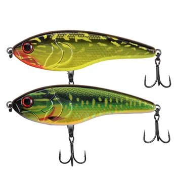 Fishing Tackle Stainless Steel Live Bait Slow-Sinking Jerk Bait 130mm 57g Freshwater Bionic Bait – Lure – view 3