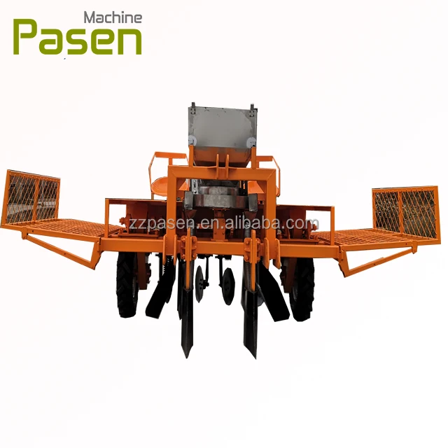 2 Rows Cassava Combine Planting Machine Cassava Planter Ridge and Flat Type