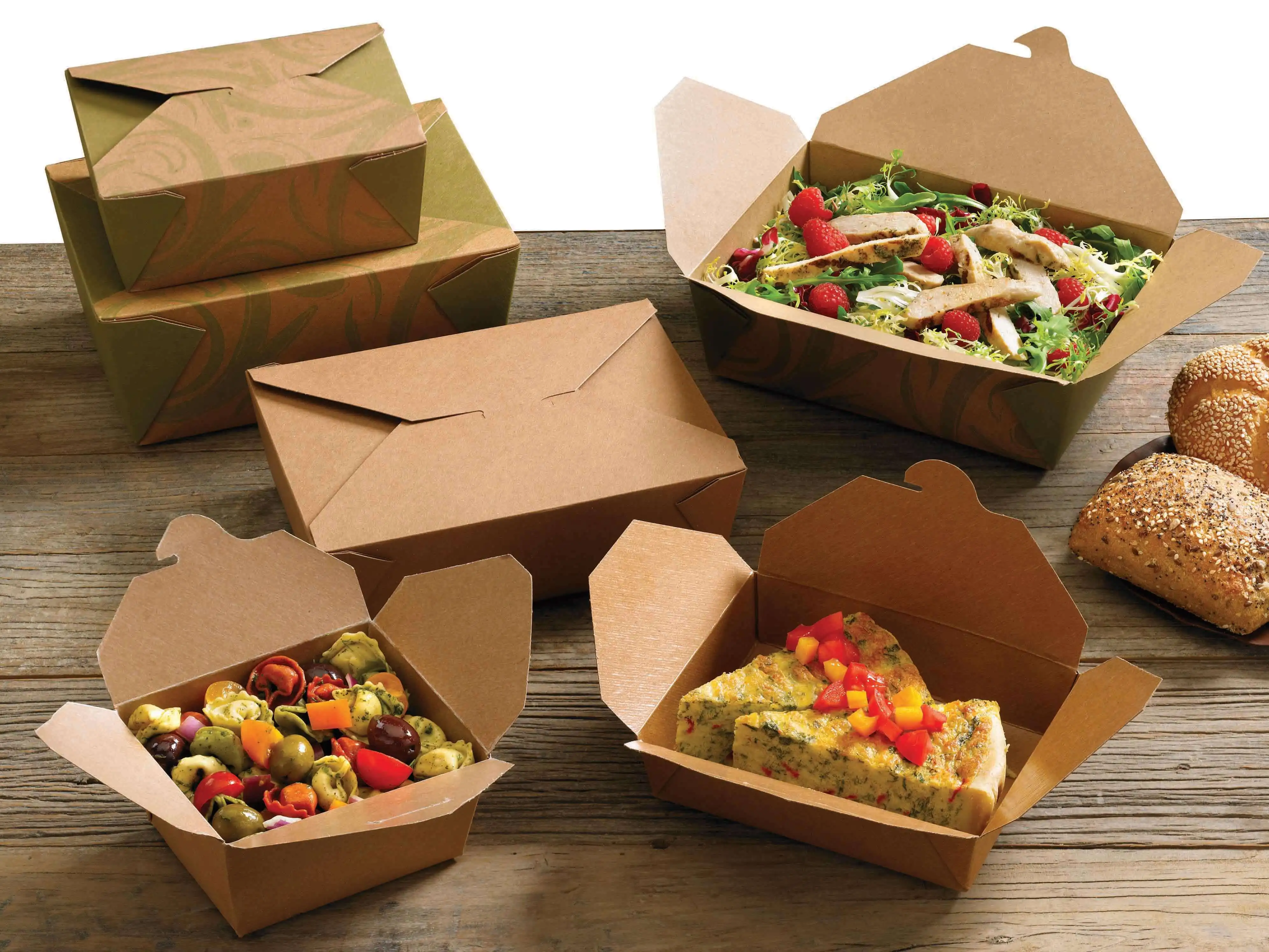 Disposable Craft Food Containers Lunch Boxes Take Away Boxes - Temu