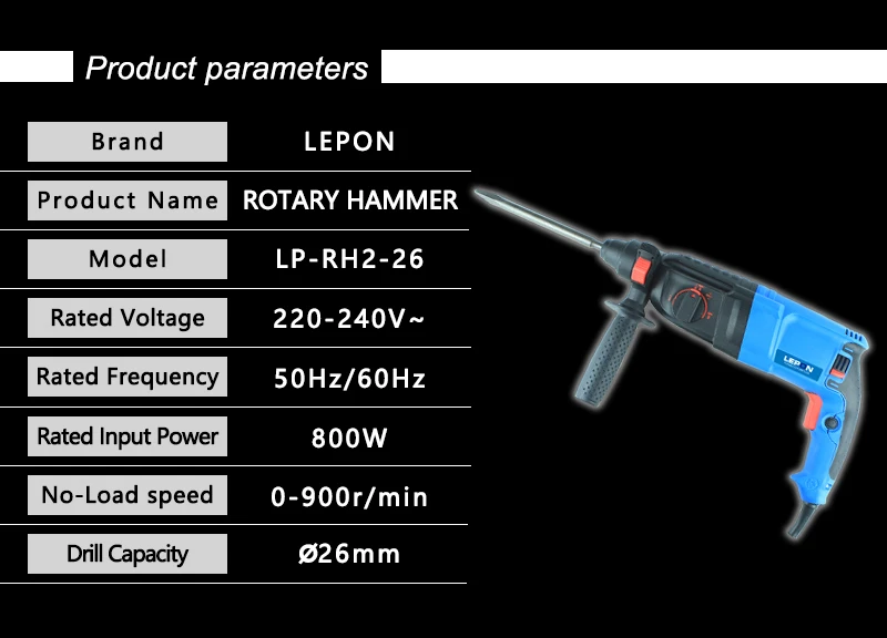 Buy Rotary Hammer Drill Machine,26mm 