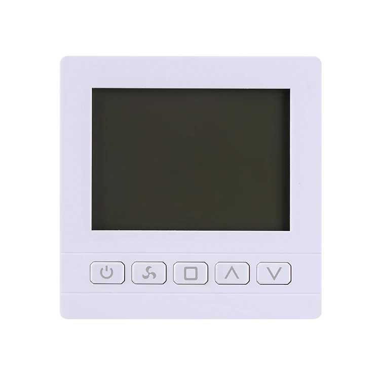 Fcu Weekly Programmable Room Thermostat Touch Button Lcd Screen Display ...