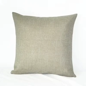 High Quality Luxury Custom Printed Soft Pillow Cover Sofa Home 100% Cotton Linen Pillow Case
