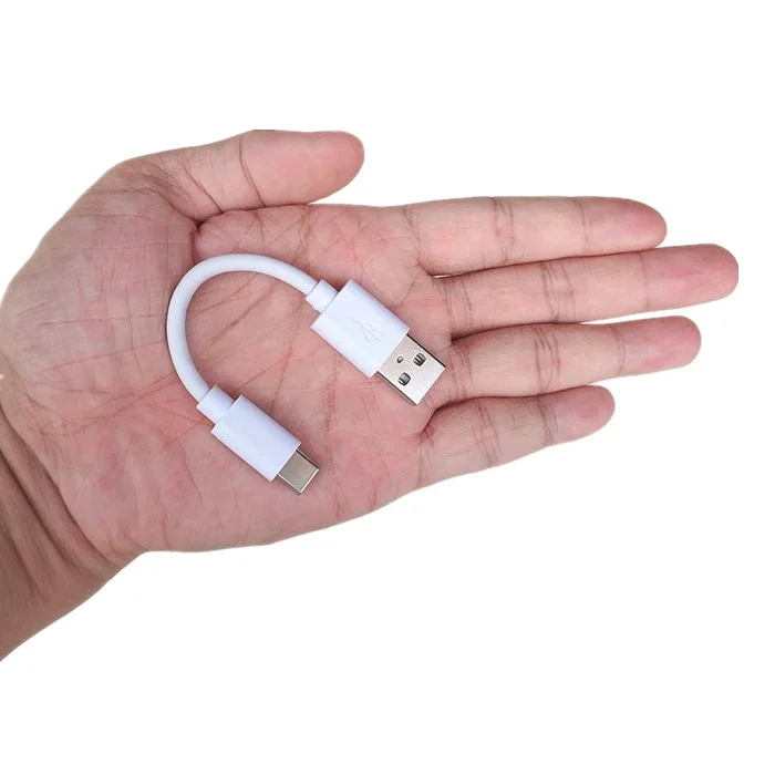 Cheapest Type C  USB C Cable 10cm Short Only Fast Charging for Power Bank Phone Cord USB Adapter Wire
