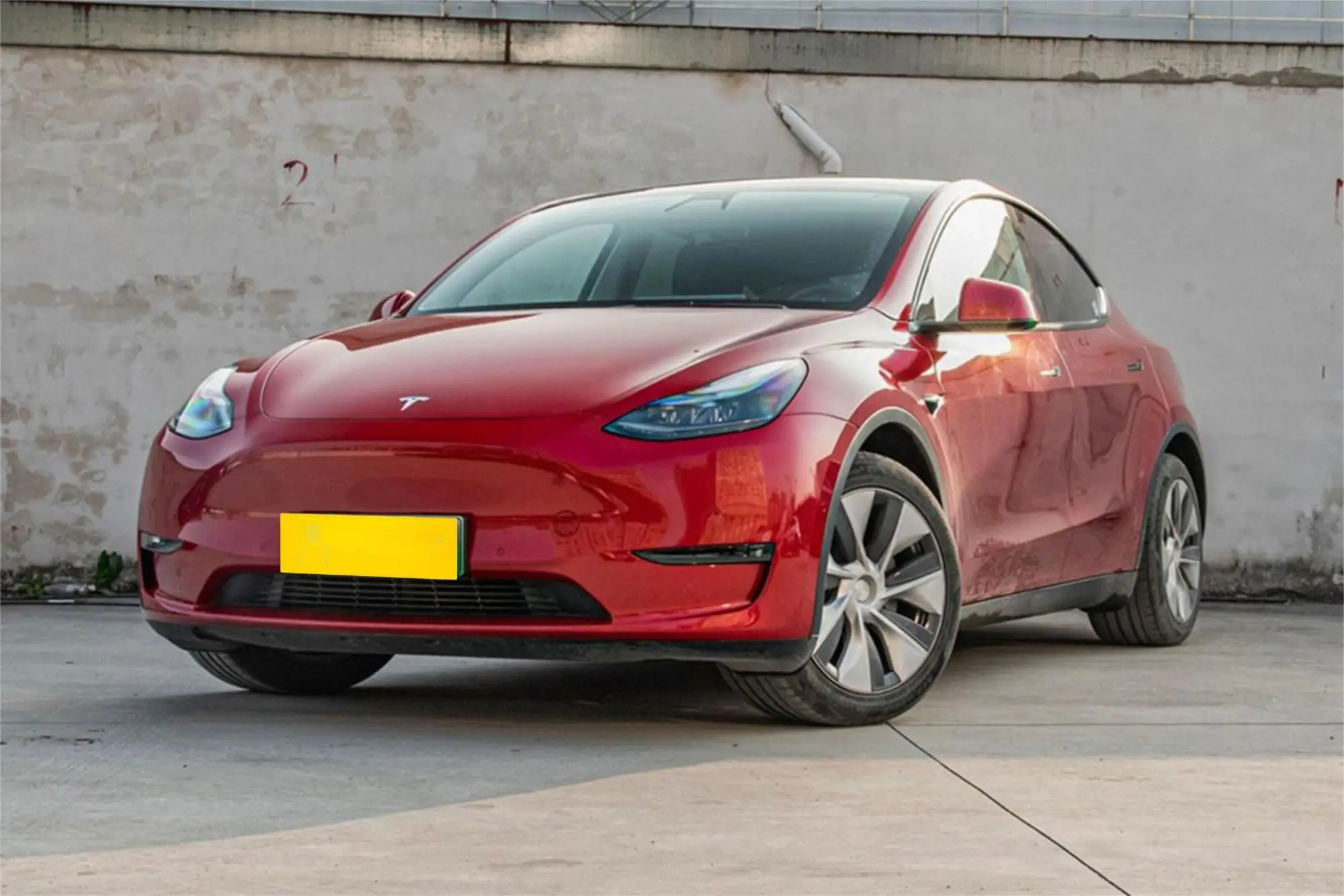 Tesla Model Y New Energy Vehicle Ev Cars Allwheel Drive 4wd Tesla