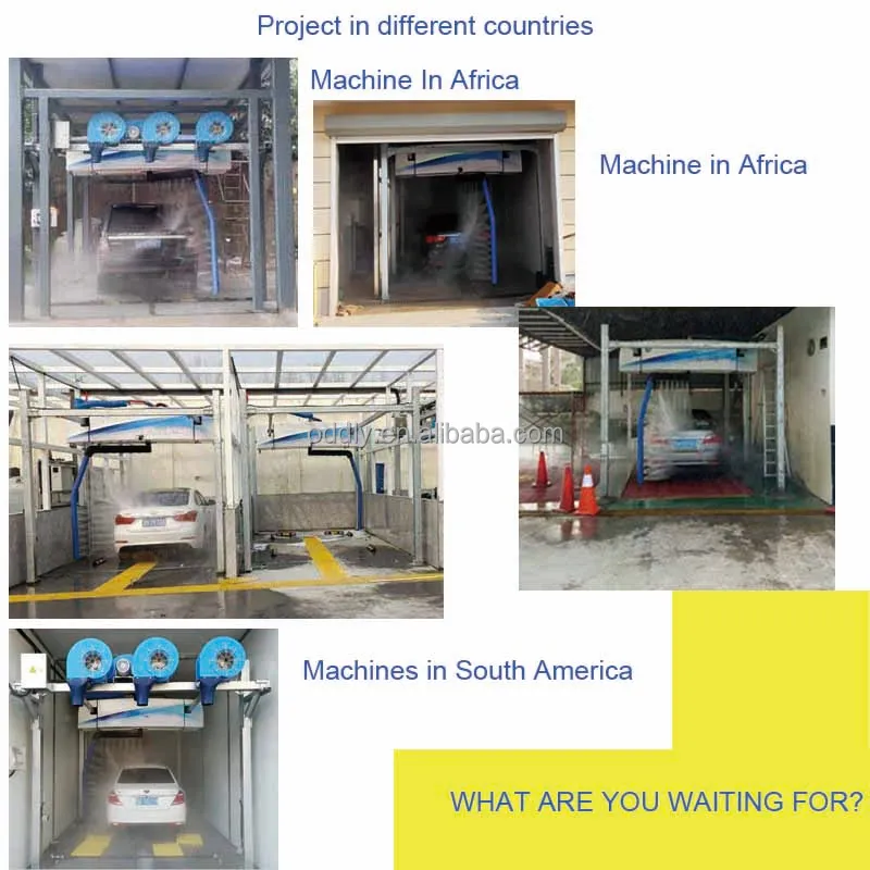 China Factory Carwash Machines Automatic Car Wash Price For Sale 80bar