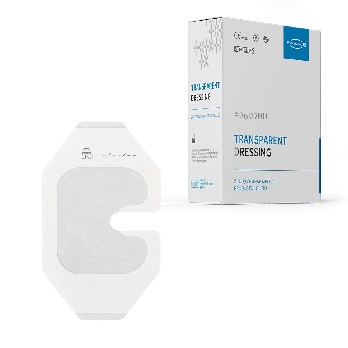 Shiyou-Transparent Film Dressing, 4" X 4.7" Pack Of 10 - View #6