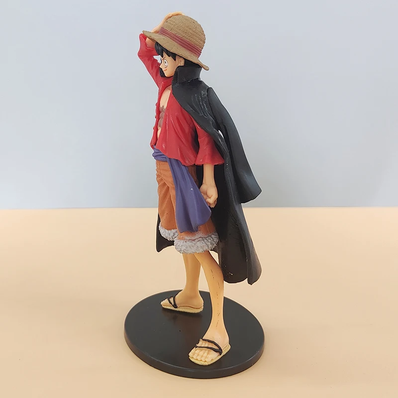 Action Figure Anime One Pieces Dxf Wano Country Straw Hat Luffy Black