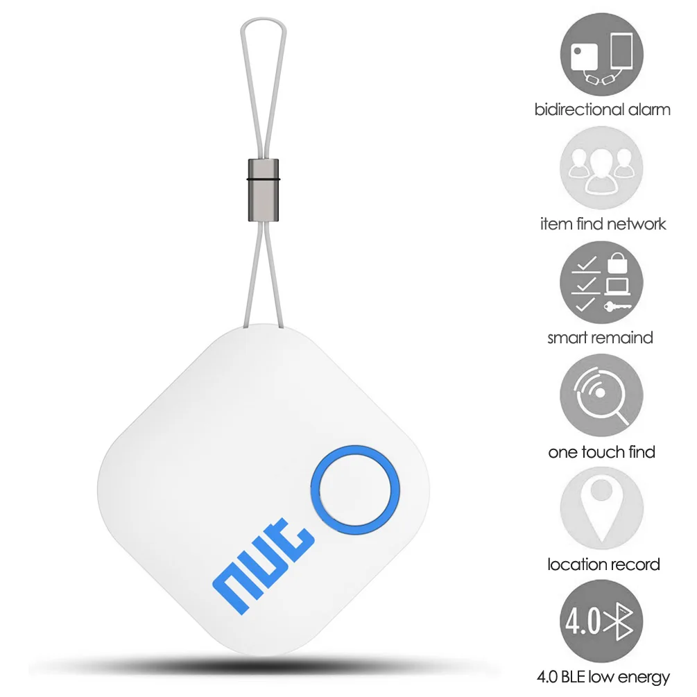 NUT 2 Key Finder Tile Smart Tag Tracker Locator Smart Wireless Tracker Anti Lost Finder for Keys Laptops Cars