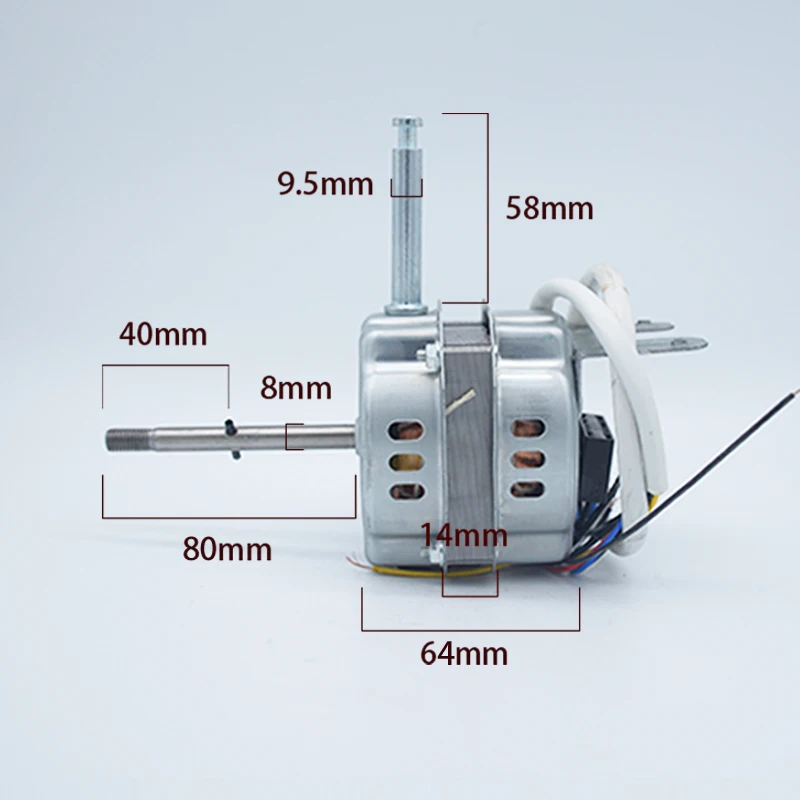 Zhongshan 230v 30w 45w small 3 speed fan motor 1/20hp 16 inch 