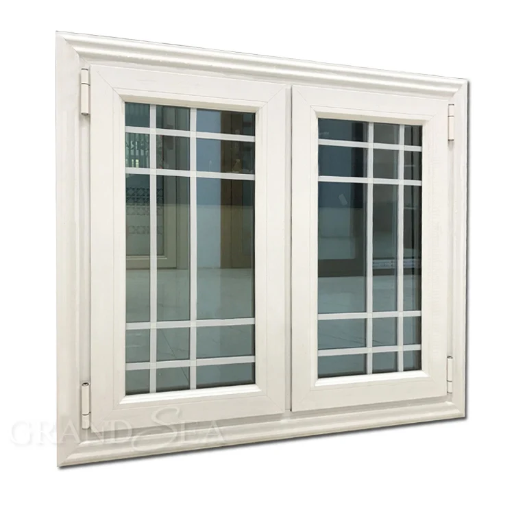 Cheap Aluminum Tempered Glass Casement windows for Nigeria