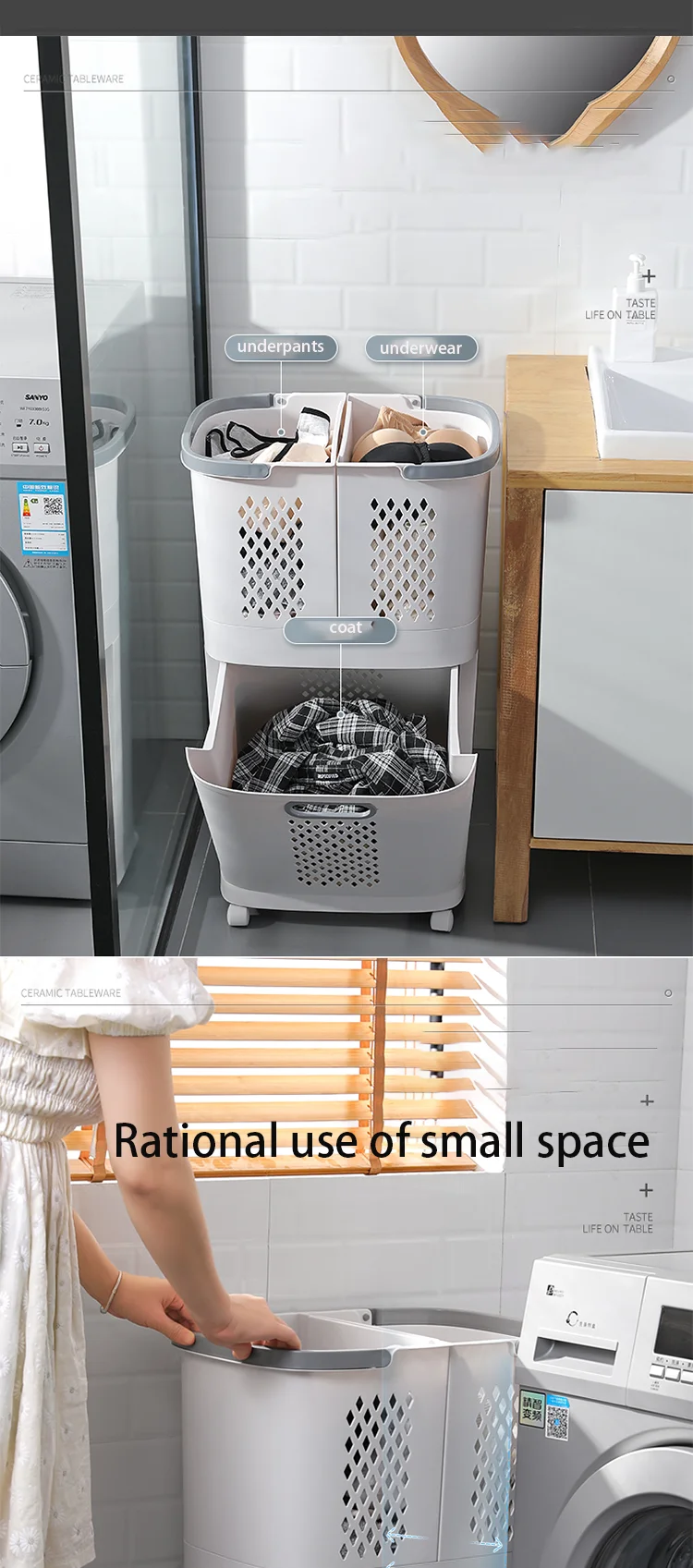 Xingyou 2021 New Design Product Baskets Bathroom Organizer Storage ...