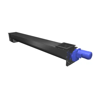 stainless steel airlock PLC product manufacture custom screw conveyor