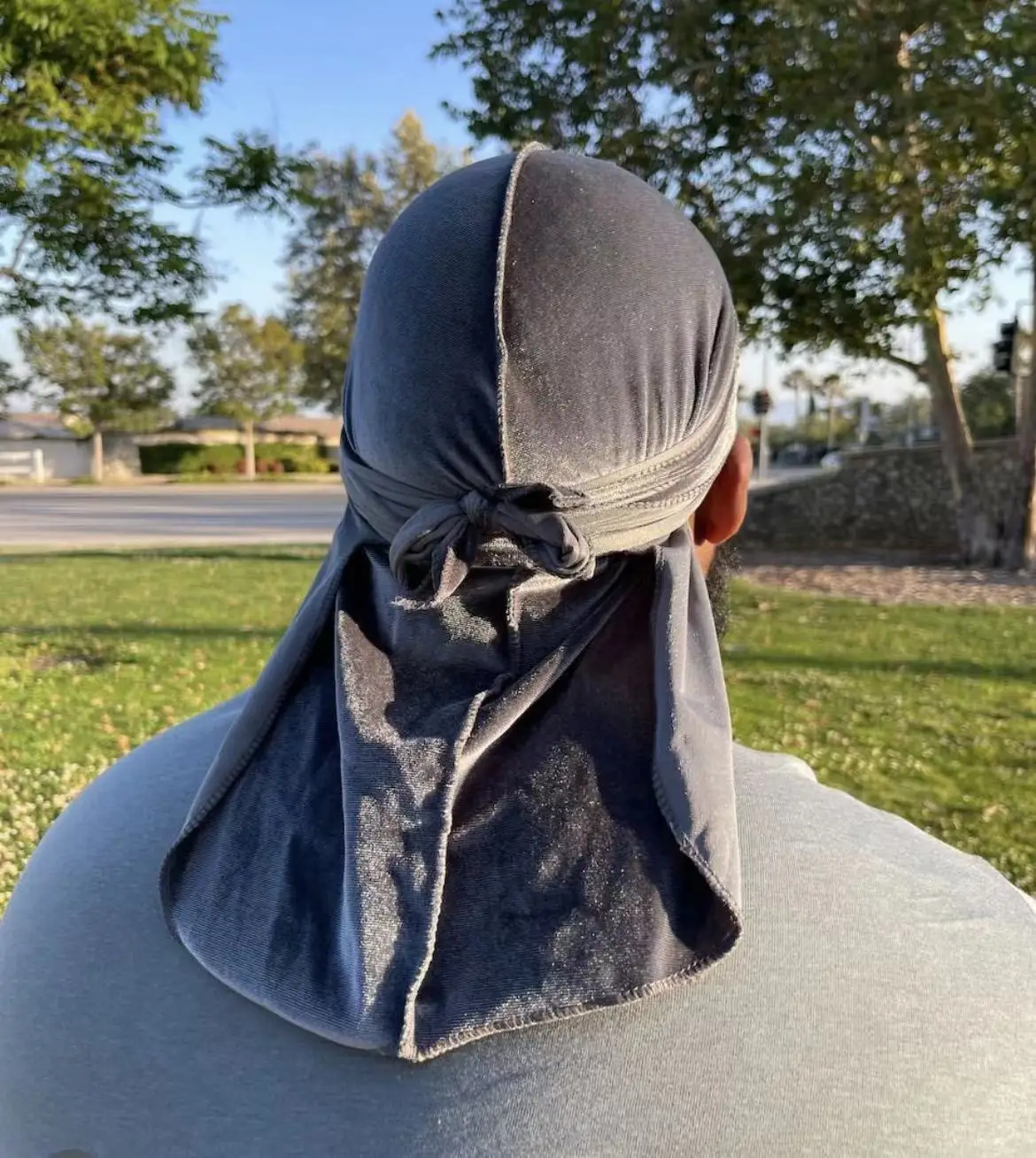 Wholesale Designer Custom Silk Durag Camo Durag Customized