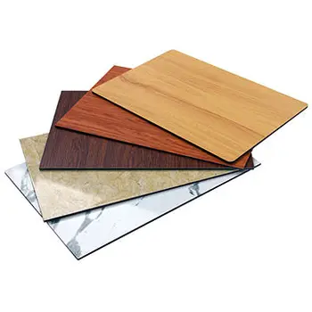 Aludong Brand PVDF Wooden  Coating ACP/ACM  for Interior Wall cladding Decoration