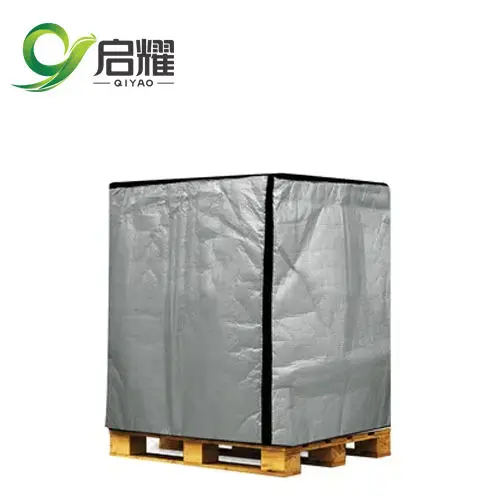 OEM EPE XPE Foam Insulated Thermal Pallet Covers 4-Way Shipment Food Medicine Pharma IBC Insulated Thermal Pallet Cover
