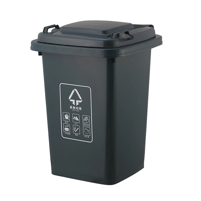 Modern Sorting 30L Garbage Classification Poubelle Bin Luxury Rubbish Recycle Trash Cans Food Medical Waste Bin
