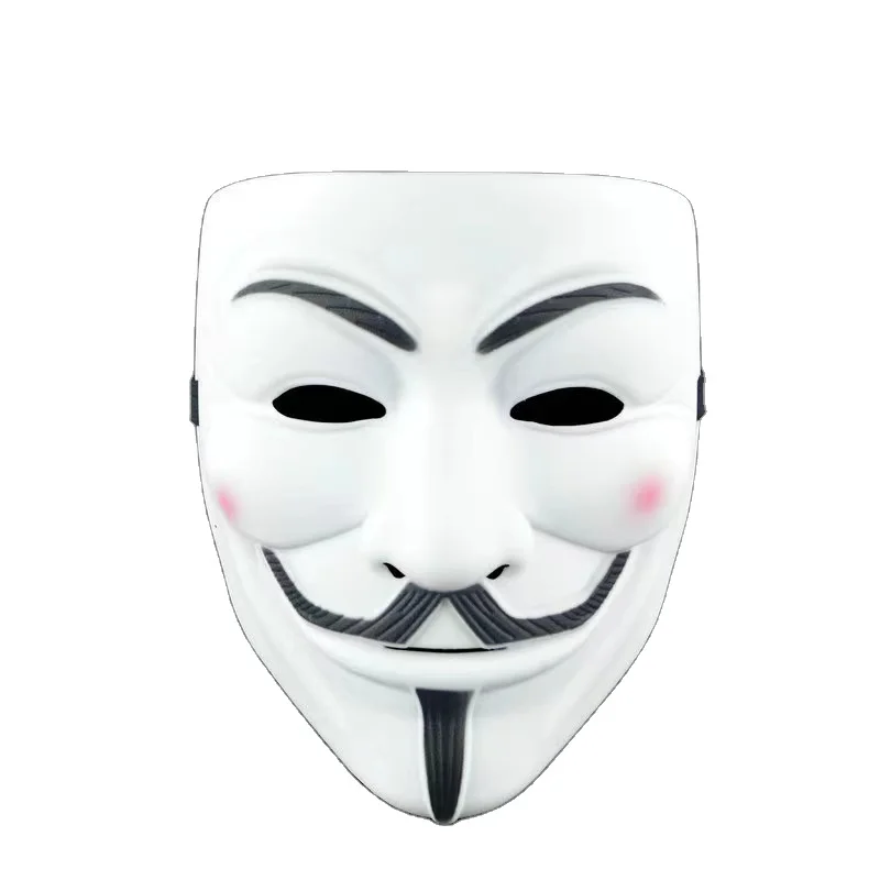 Led Light Realistic Female Mask for Crossdressing Robber Anime Ski Samurai Joker Mask