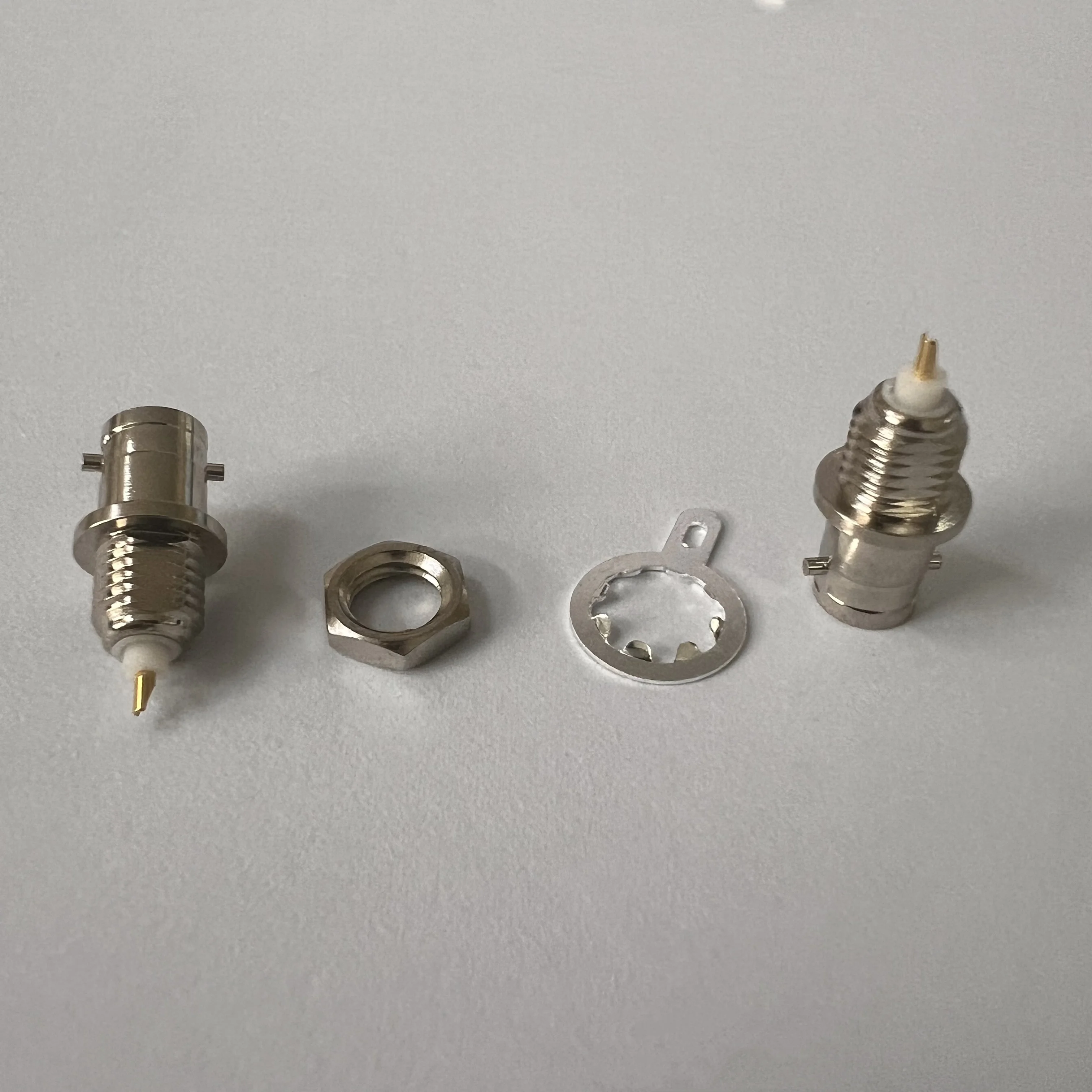 product hot selling q6 connector mini bnc 50ky rf connector 50ohm female mini bnc connector with thread-2