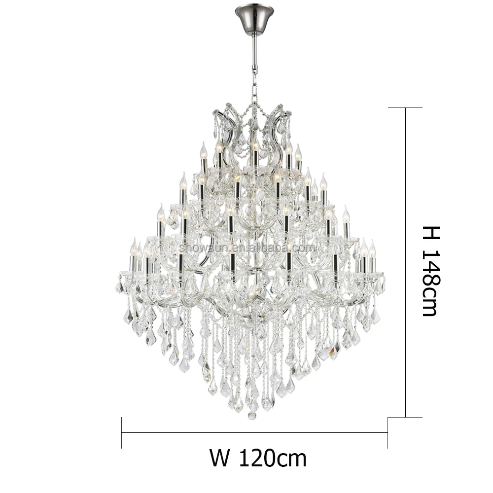 Custom Extra Large Wedding Banquet Hall Candle Holders Maria Theresa