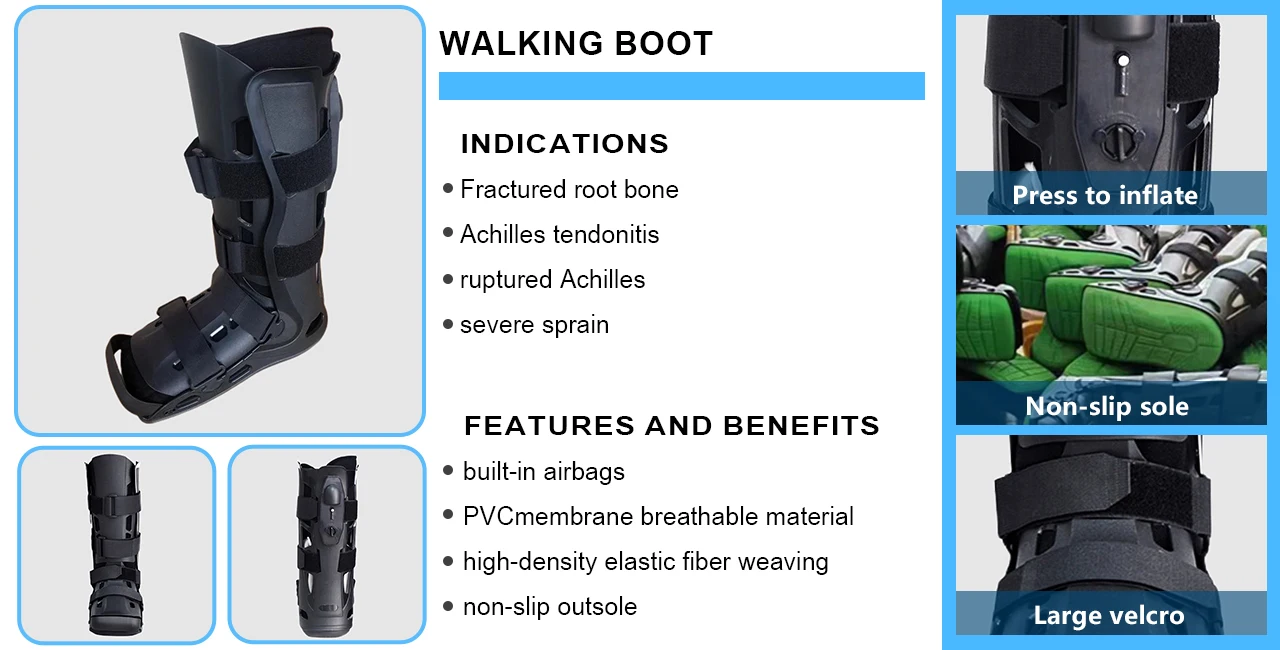 Medical Cam Walker Boot Orthopedic Shoes For Fracture Orthopedic ...