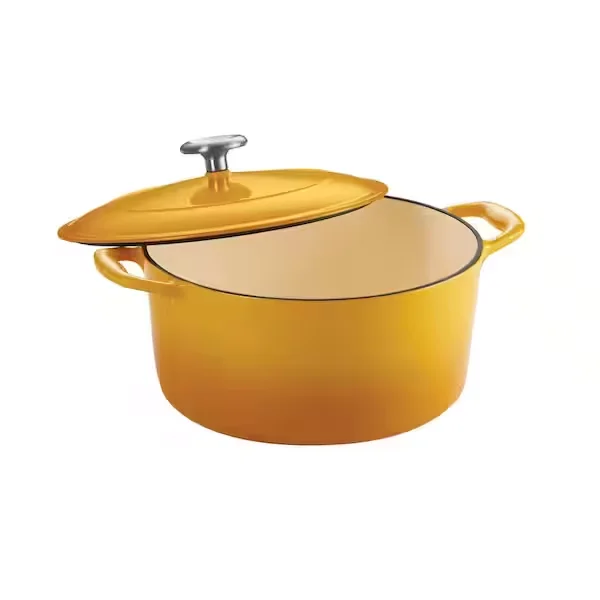Factory OEM ODM Custom Non Stick Enamel Iron Cast Cooking Pots Casserole Oven Mini Round Cast Iron Dutch Oven