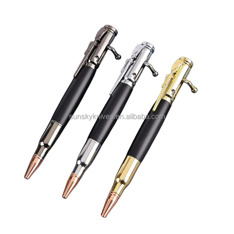 New Bullet Shaped Bolt Action Tactical Pen - Buy Tactical Pen,Bolt ...