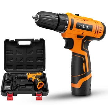 Lithium battery plug-in Tool Chest cordless dril Lithium Battery drill machine Tools Set Li-Power Mini Tools Hand Drill