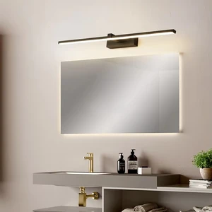 JACKSUN Nordic Style LED Wall Lamp Indoor Makeup Mirror Cabinet with Toilets Bathroom Mirror Light Led Wall Light